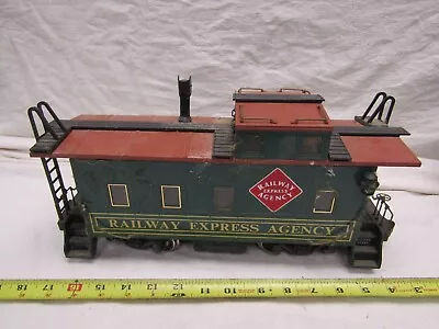 G Scale Railroad Train Rolling Stock Freight Railway Express Agency Caboose • $29.87