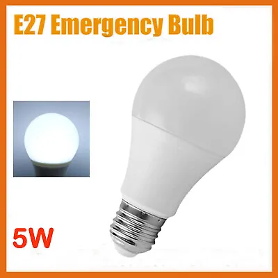 New LED E27 Energy Saving Portable 5W Light Bulb Lamp Emergency Light -Bulb Only • $8.59