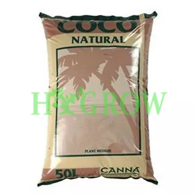 Canna Coco Natural Coir Growing Medium Bag Hydroponics CHOOSE SIZE REQ • £12.95