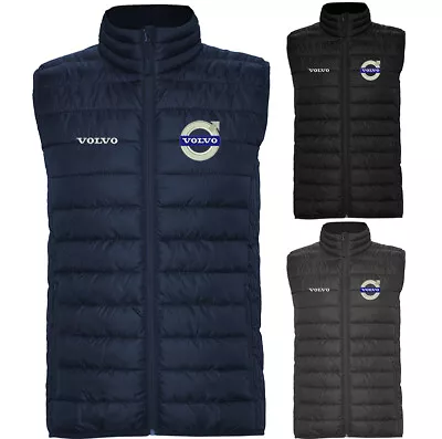 Volvo Sleeveless Jacket Gilet Vest Sport Embroidered Logos Tuning Racing FH16 FM • $46.99