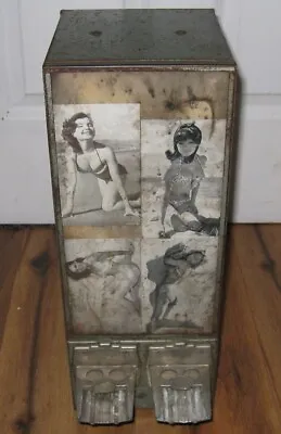 VTG Rare 1950s Esco Exhibit Card 2 Cent Coin Op Machine Girls Women In Bikini • $299.99