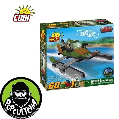 Cobi: Army - 60 Piece Shark Military Vehicle Construction Set  New  • $13.49