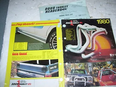 Original 1980  Dougs Headers  Catalog 16 Pages  4 Pics • $23