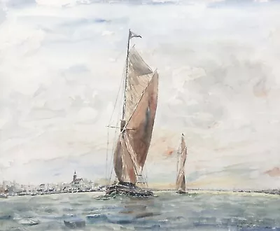 'Thames Sailing Barge' By John Sharman          26 By 22 Ins           381 • £55