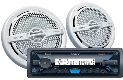 Sony Marine Digital Media Receiver With Bluetooth Capability And Two Speakers  • $159.99