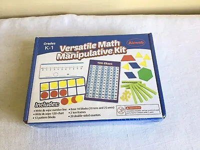 New Sealed Aizweb Versatile Math Manipulative Kit Grades K-1 Educational Game • $19.99