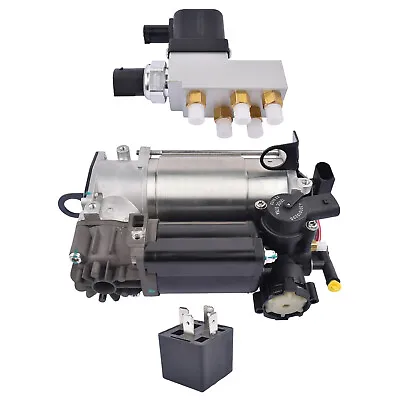 Air Ride Suspension Compressor Pump 2193200004+ Valve Block For Mercedes E-Class • $129