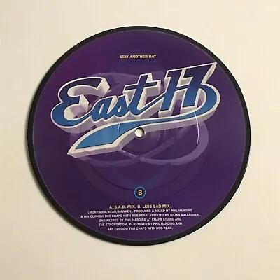 East 17 - Stay Another Day (Pic Disc) 7  Vinyl Record - LON 354 • £17.49