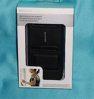 Belkin F8Z133ttBLK Sports Holster/Armband For IPod Nano 2nd Gen “New  SuperSALE! • $9.99