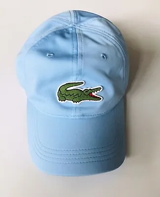 BNWOT Lacoste AO Australian Open Pale Blue Staff Logo Baseball Cap • $49