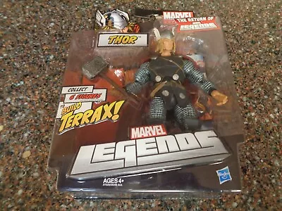 Marvel Legends Thor 6  Action Figure Terrax BAF 2011 Brand New Hasbro • $37.99