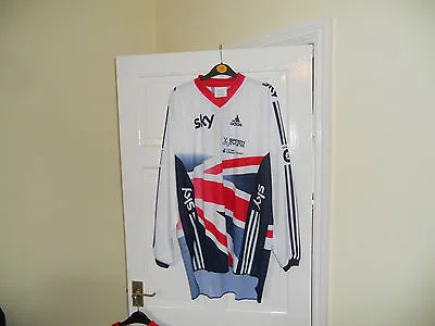 £5.79 • Buy Adidas Team GB SKY Cycling Bike Jersey Shirt Top BMX Downhill Freeride