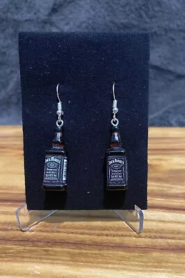 Jack Daniels Whisky Bottle - Novelty Earrings *Brand New* Alcohol • $6.50