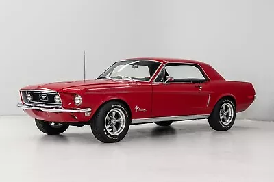 1968 Ford Mustang Red | 24x36 Inch POSTER | Vintage Classic Car • $23.99