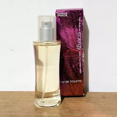 M&S Energy 30ml Perfume Marks And Spencer Discontinued RARE UK • £30