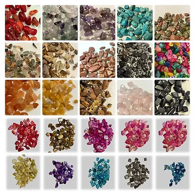 £3.29 • Buy Gemstone Chip Beads 25g 4-8mm Approx.70 Beads 7-15mm Approx.40 Chip Beads