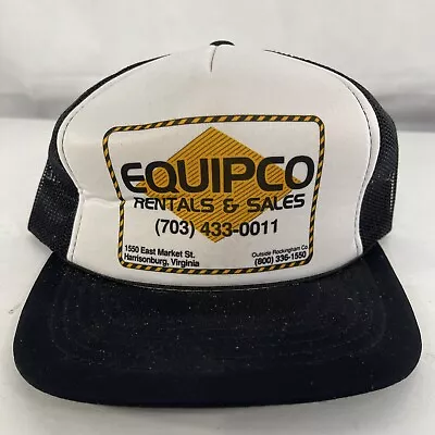 Vitg Equipo Rental Sales Trucker Hat Harrisonburg Virginia Farm Tractor Equipmen • $9.99