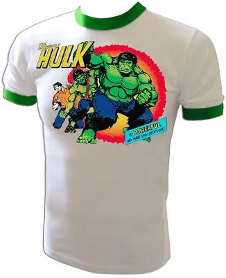 VTG Avengers HULK Marvel Mego 70s Palitoy Jack Kirby Comic Iron-On NEW T-Shirt • $32.99