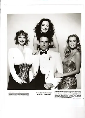 WORTH WINNING - Rare Promotional Press Photo (1989) Mark Harmon 8x10 • $4.59