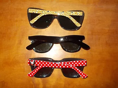 DISNEY PARKS Mixed Lot Of 3 Disney Mickey & Minnie Mouse Sunglasses ADULTS • $20.99