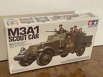 1/35 Tamiya M3A1 Scout Car Plastic Military Red Army Vehicle Model Kit • $39.99