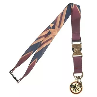 Captain Marvel Red & Navy Suit Up Lanyard • $16.98