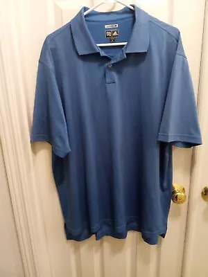 Men's 2 Item Lot Of Adidas And Puma Golf Shirts/xl/blue/black/solid • $22.49