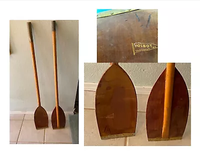 Vintage Folbot 9' Super Craft Collapsible Kayak Paddle • $200