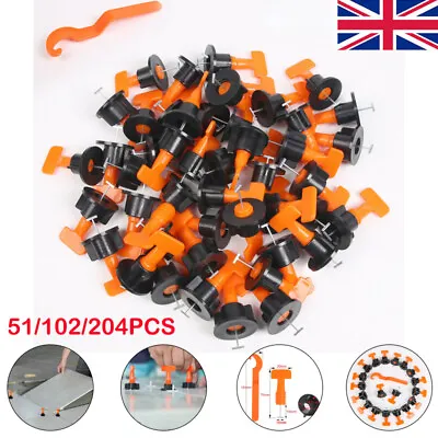 £3.79 • Buy 51/204X Tile Leveling System Kit Tile Spacer Wall Floor Clips Tool Set Reusable