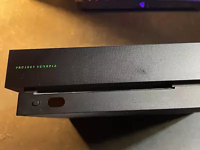 Used Xbox One X Project Scorpio Edition 1TB Console - Black • $200