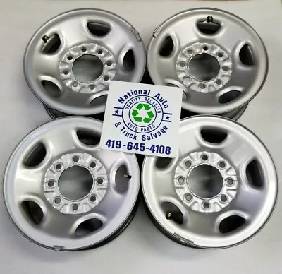 $299.99 • Buy 3-18 Chevy Express Van 1-10 Silverado 2500 Truck 8 Lug 16  OE Gray Steel Wheels
