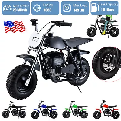 Mini Dirt Bike 40cc Pit Bike Gas Powered 4 Stroke Off Road Motorcycle For Teens • $319.99