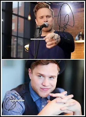 Olly Murs Autographed Cotton Canvas Image. Limited Edition (OM-704)  • £9.59