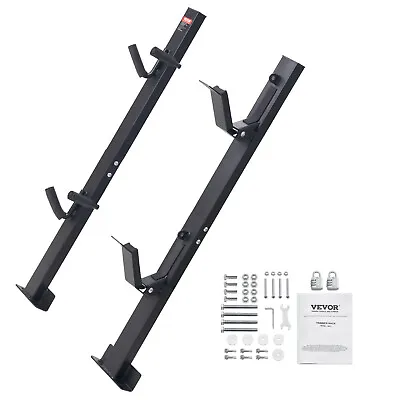 VEVOR 2-Place Weeder Trimmer Rack Holder For Open Landscape Trailer Lockable • $41.99