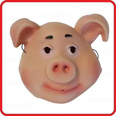 Cute Funny Pig Piglet Mask-oink Animal Costume-halloween-cosplay-dress Up-party • $9.99