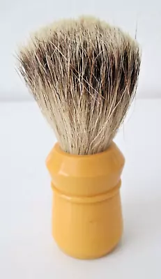 Made-Rite Bakelite/Rubber Shaving Brush Sterilized Badger 500 PB USA Vtg AZ54 • $9.99