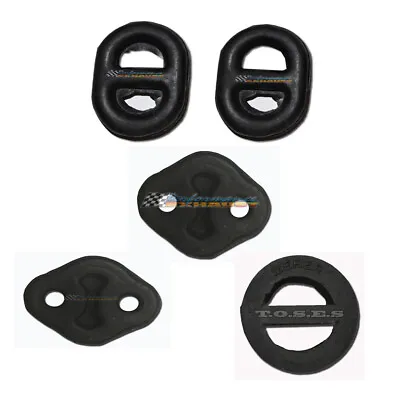 EXHAUST HANGER RUBBER MOUNTS KIT For HOLDEN RODEO TF 4CYL PETROL DIESEL  • $16