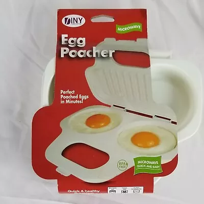 Home & Style Microwave Egg Poacher Perfect In Minutes New In Box • $9.95