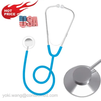 $6.99 • Buy CONTEC SC11 Single Head Pro Stethoscope Medical Health Care 3 Colors Option