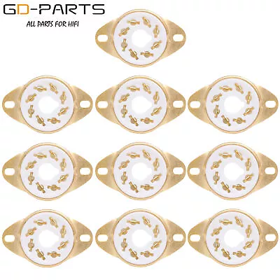 £25.09 • Buy 8 Pin Octal Valve Tube Socket Base For KT88 6550 6CA7 6V6 6L6 6N8 6SN7 KT88 EL34