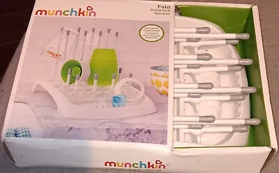 Munchkin Fold Baby Bottle Countertop Drying Rack Grey • $10.95