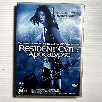 Resident Evil - Apocalypse DVD Region 4 • $3.89