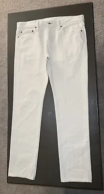 J. Crew Vintage 484 White Jeans Men’s 34x32 American Made • $25