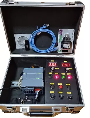 $600 • Buy Siemens S7-1200 PLC Trainer Case (2xAnalog & 10xDigital IO)