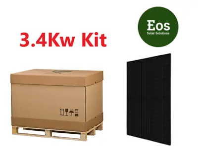 3.4Kw Kit - 430w Longi Himo6 ALL BLACK Mono MCS Home  Domestic • £1080