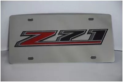 Chevrolet Z71 Stainless Steel License Plate (Chrome) • $42.95