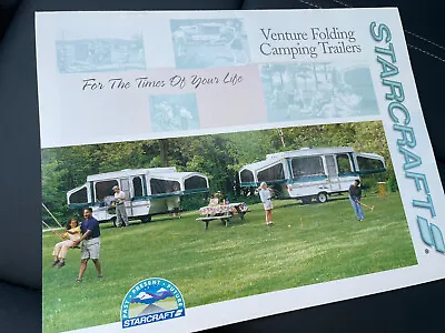 Starcraft RV / Venture Folding Camping Trailer 2000 Dealer Sales Brochure • $16.98