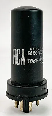 RCA 6V6 Metal Vacuum Tube Perfect Graphics • $11