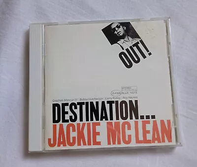 Jackie McLean Destination Out Blue Note Japan CD TOCJ-4165 1994 • £10