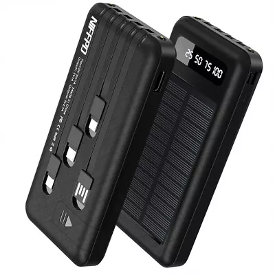 Super 95000000mAh 4 Output Portable Charger Solar Power Bank For Cell Phone 2023 • $17.99